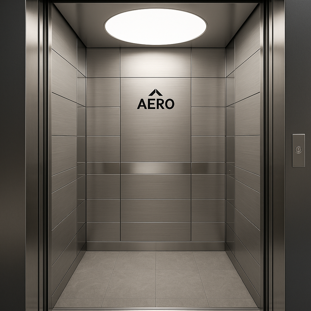 AERO Signature Gold Edition — PVD Gold luxury cabin